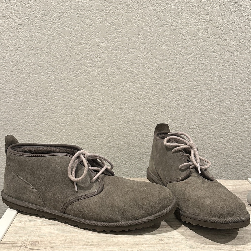 Men's Gray UGG boots. Size 13